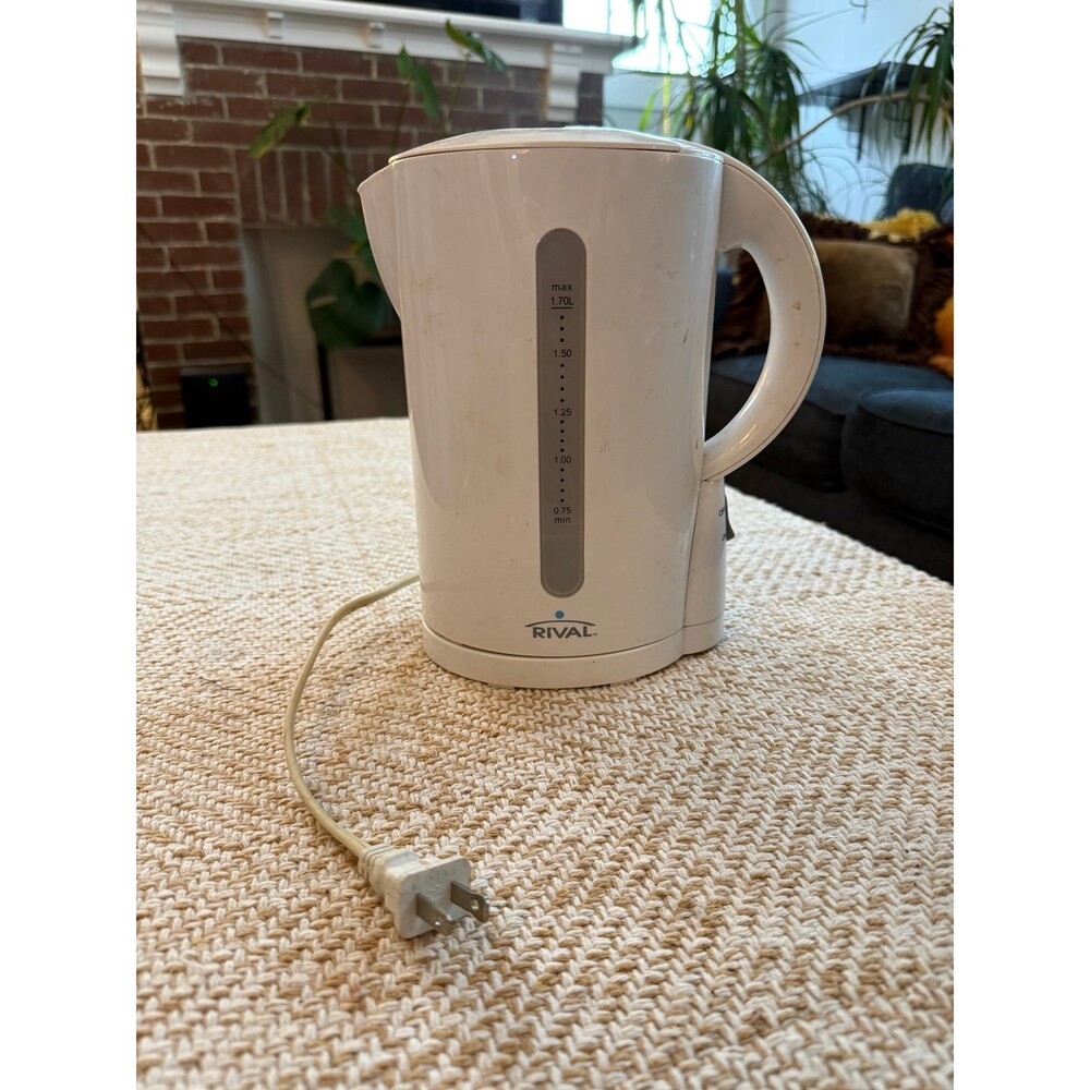 Rival 1.7L Electric Kettle – White